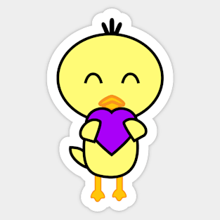 Love Waddles Sticker